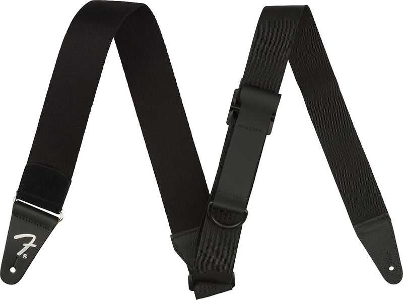 Fender Right Height Rayon Strap, Black