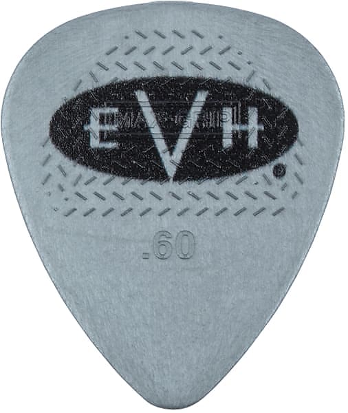 EVH Signature Picks, Gray/Black, .60 mm, 6 Count