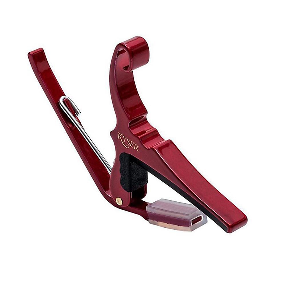 Kyser 6 String Quick Change Acoustic Guitar Capo - Red