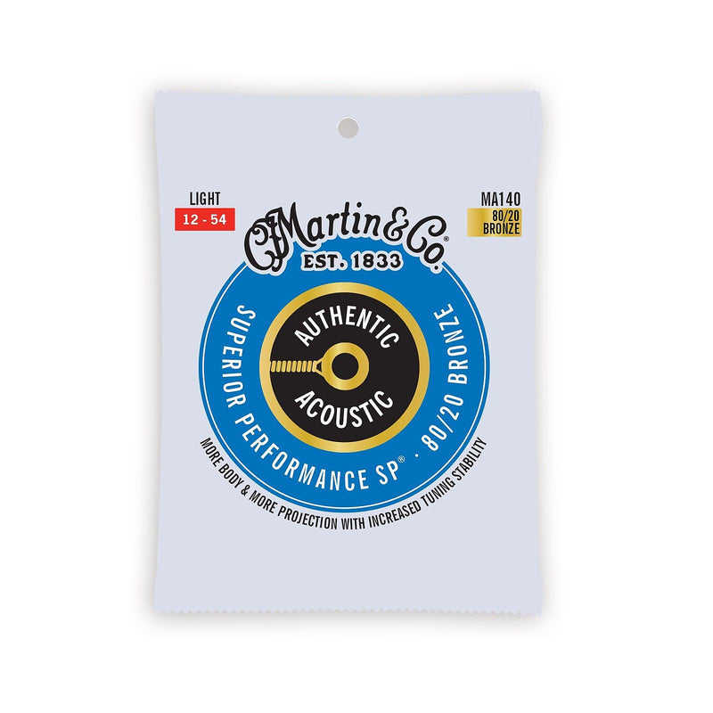 Martin Acoustic Superior Performance Guitar Strings 80/20 Bronze 12-string Light