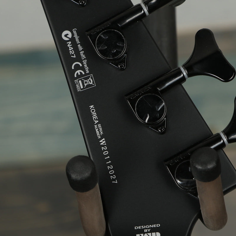 ESP LTD M-4 Bass Black Metal Series - Black Satin
