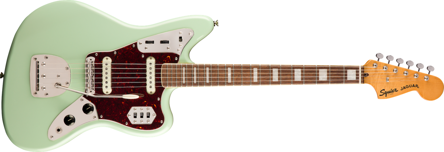 Fender Squier Classic Vibe '70s Jaguar, Laurel Fingerboard, Surf Green