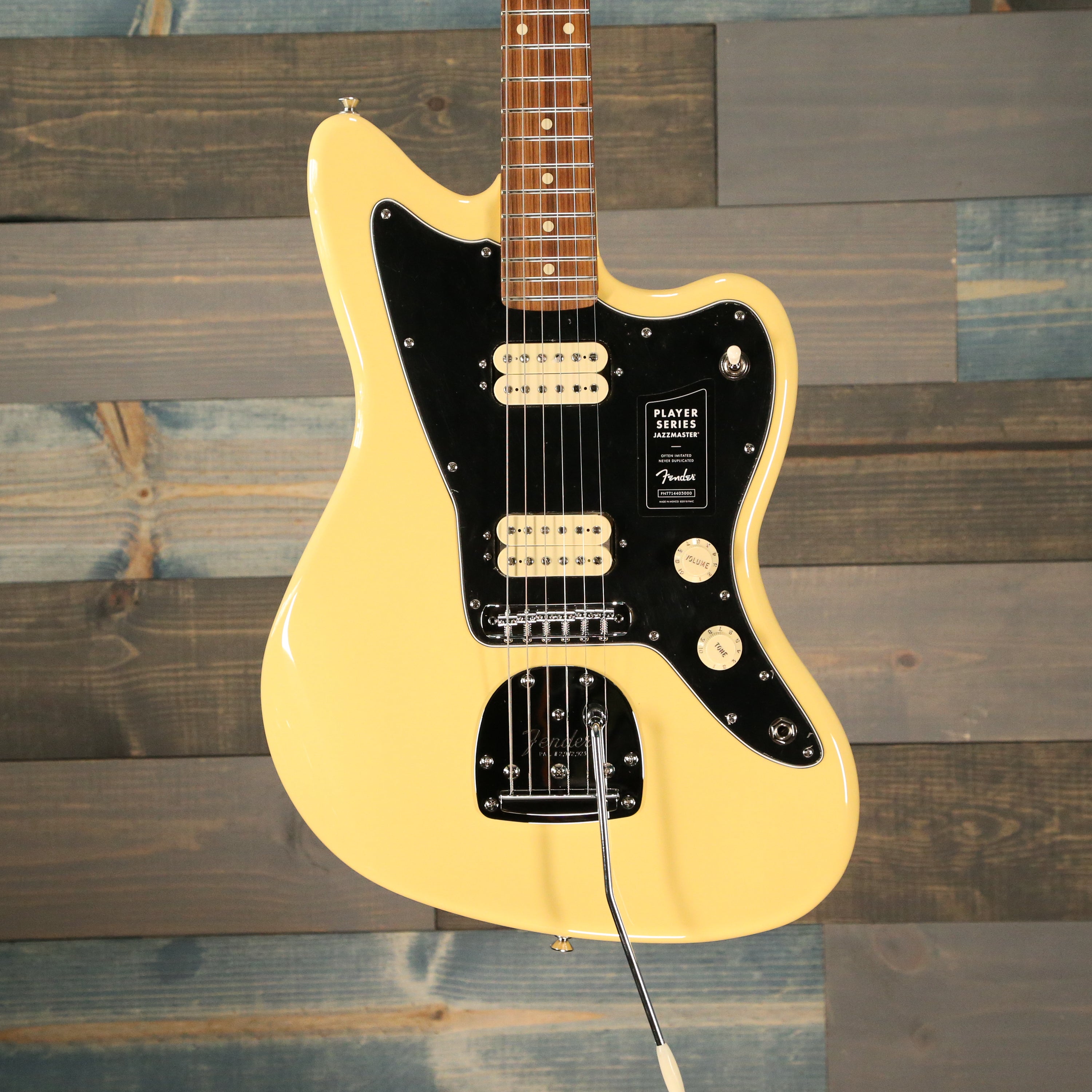 Fender Player Jazzmaster Electric Guitar Pau Ferro Fretboard Buttercream