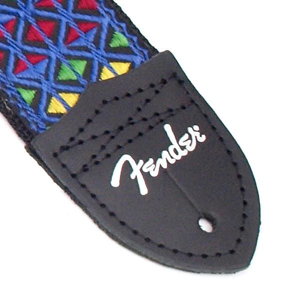 Fender Eric Johnson ''The Walter'' Signature Strap Blue Multi-Colored Triangle
