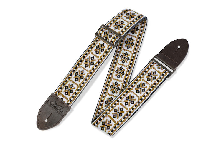 Levy's 2" Wide Jacquard Guitar Strap - Vintage Hootenanny
