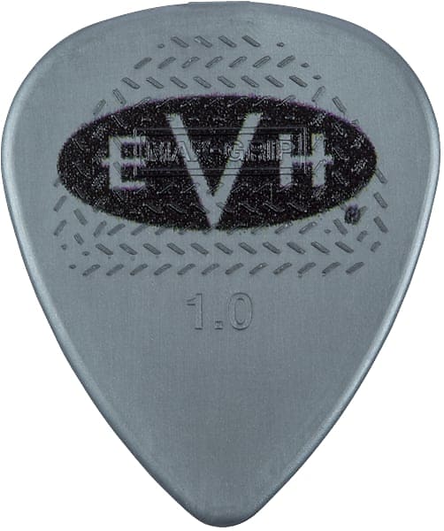 EVH Signature Picks, Gray/Black, 1.00 mm, 6 Count