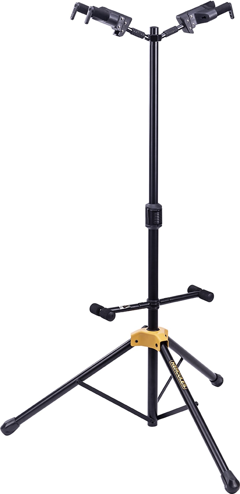 Hercules GS422B PLUS Universal AutoGrip Duo Guitar Stand Foldable Backrest