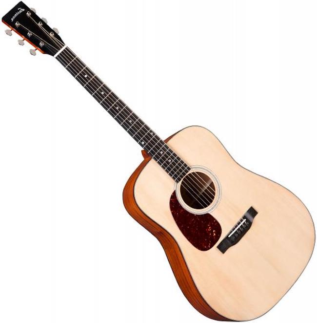 Eastman Guitars E1DL Natural Lefty Acoustic Guitar