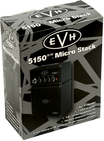 EVH Stealth Micro Stack Stealth Black
