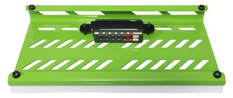 Gator Cases Large Aluminum Pedal Board w/Carry Bag - Screamer Green