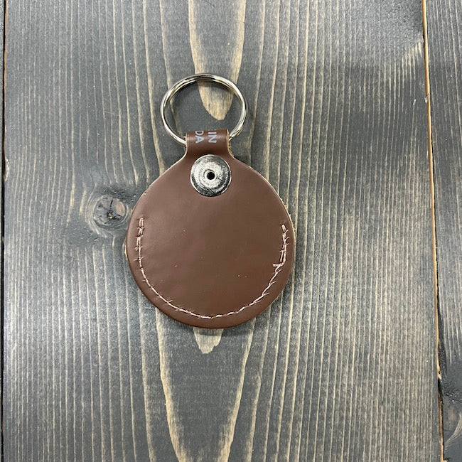 Levy's Double-Sided Leather Key Fob/Pickholder - Brown