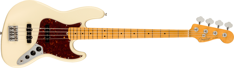 Fender American Professional II Jazz Bass, Maple Fingerboard, Olympic White