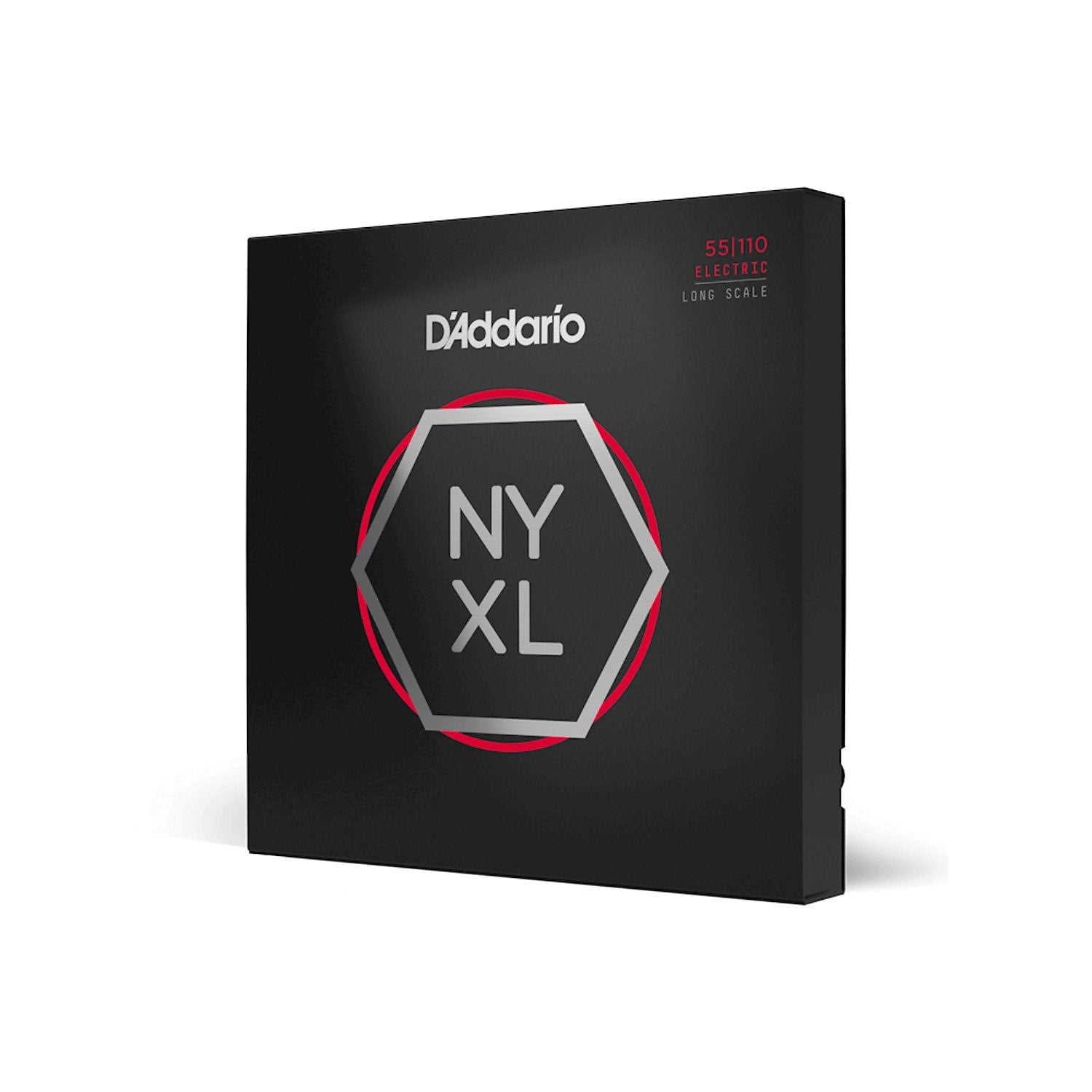 D'Addario NYXL55110 Nickel Wound Bass Guitar Strings, Heavy 55-110, Long Scale