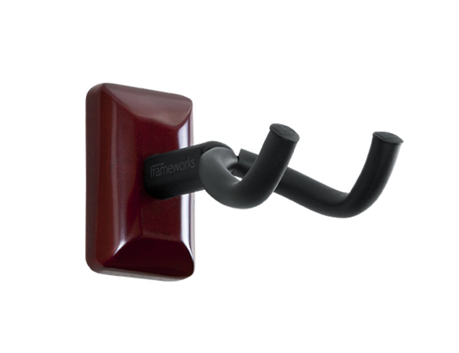 Gator Frameworks Guitar Wall Mount Hanger - Cherry Finish