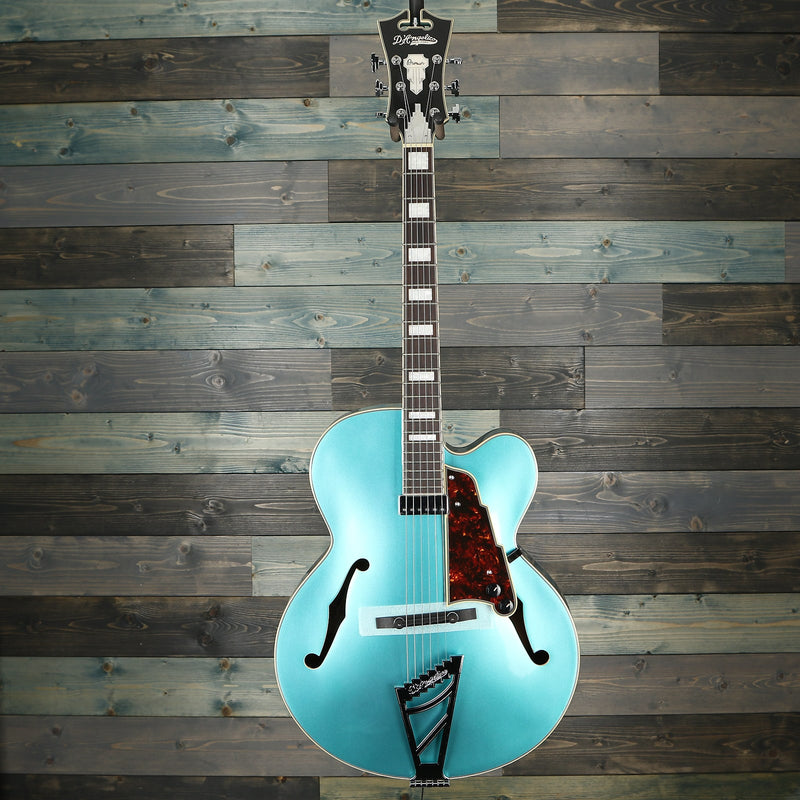 D'Angelico Premier EXL-1 Hollowbody Singlecut - Ocean Turquoise