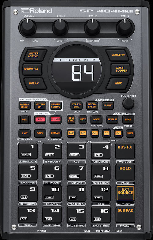 Roland SP-404MKII Creative Sampler and Effector