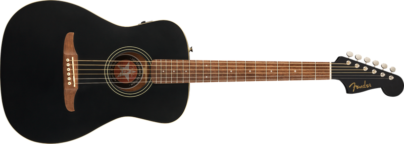 Fender Joe Strummer Campfire, Walnut Fingerboard, Matte Black