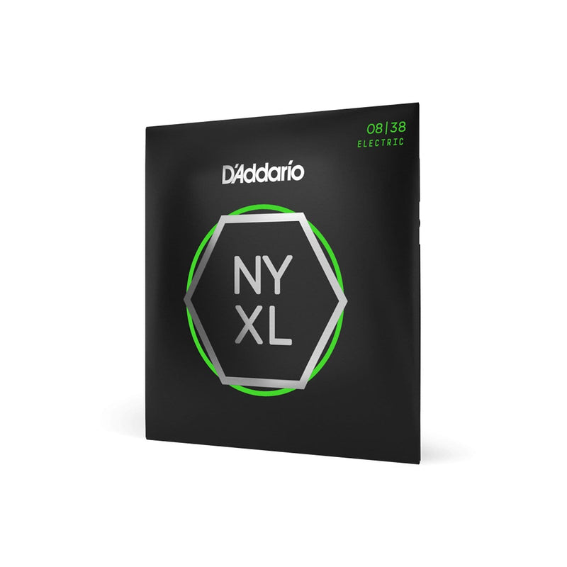 D'Addario NYXL0838 Nickel Wound Electric Guitar Strings, Extra Super Light, 8-38