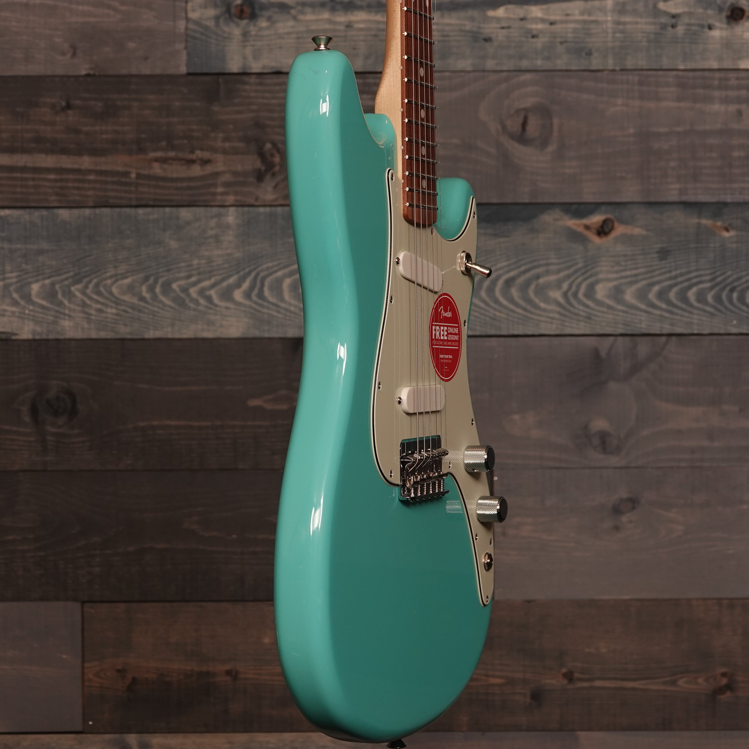 Fender Player Duo Sonic Pau Ferro Fingerboard, Seafoam Green