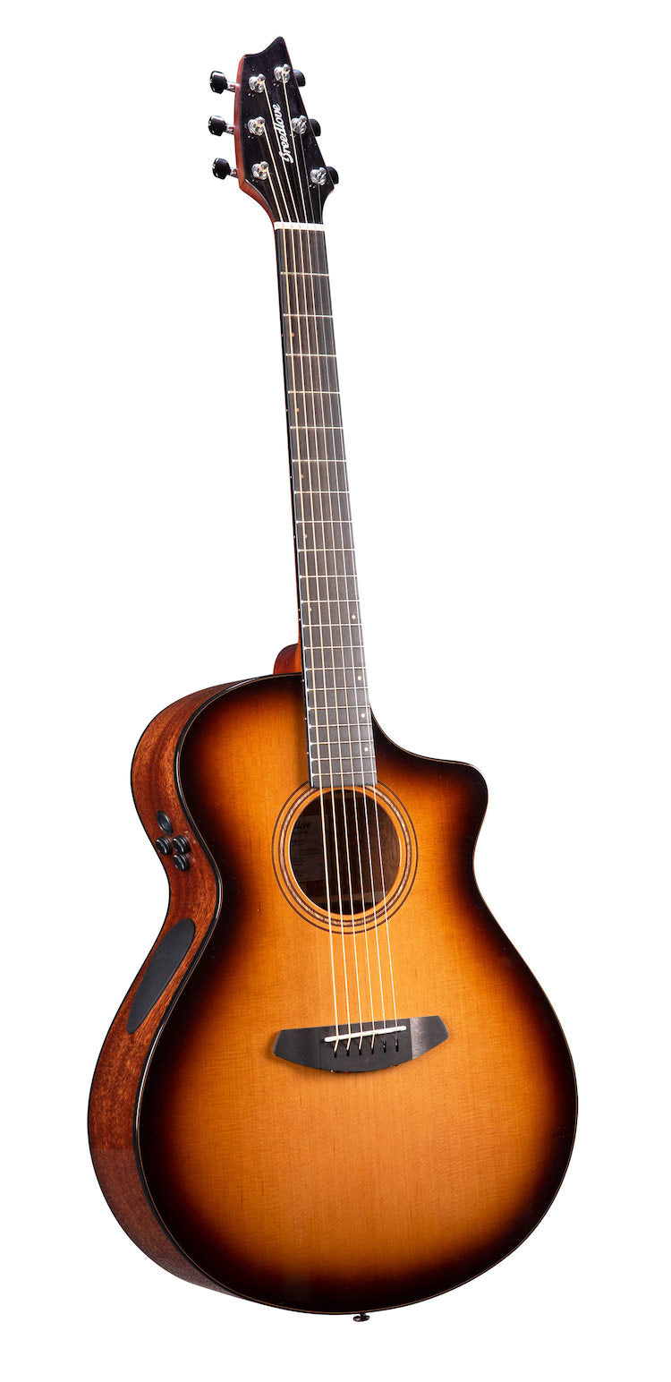 Breedlove Solo Pro Concert Edgeburst CE Red Cedar-African Mahogany