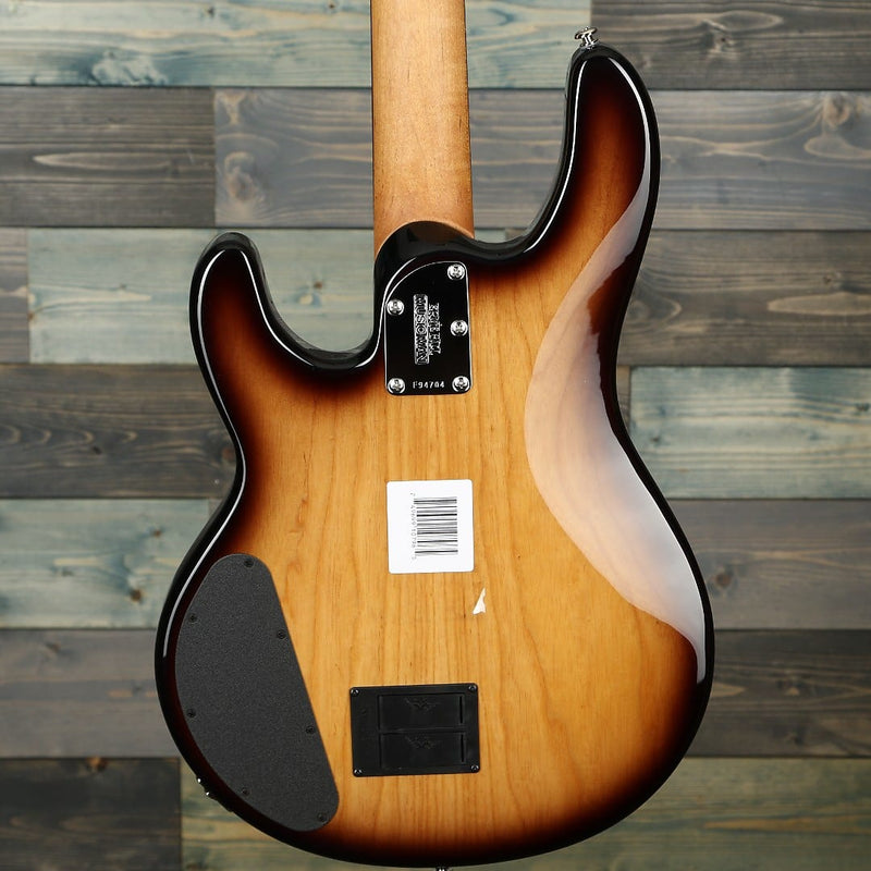 Ernie Ball Music Man Stingray Bass Guitar - Burnt Ends Roasted Maple w/ Rosewood Board