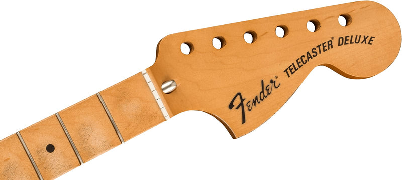 Fender Road Worn '70s Tele Deluxe Neck, 21 Medium Jumbo Frets, Maple FB, C Shape