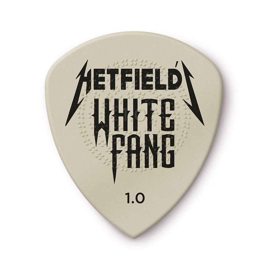Dunlop Hetfield's White Fang Custom Flow Pick 1.0mm, 6 pack