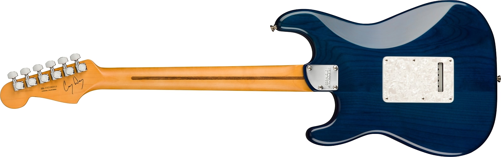 Fender Cory Wong Stratocaster®, Rosewood Fingerboard, Sapphire Blue Transparent