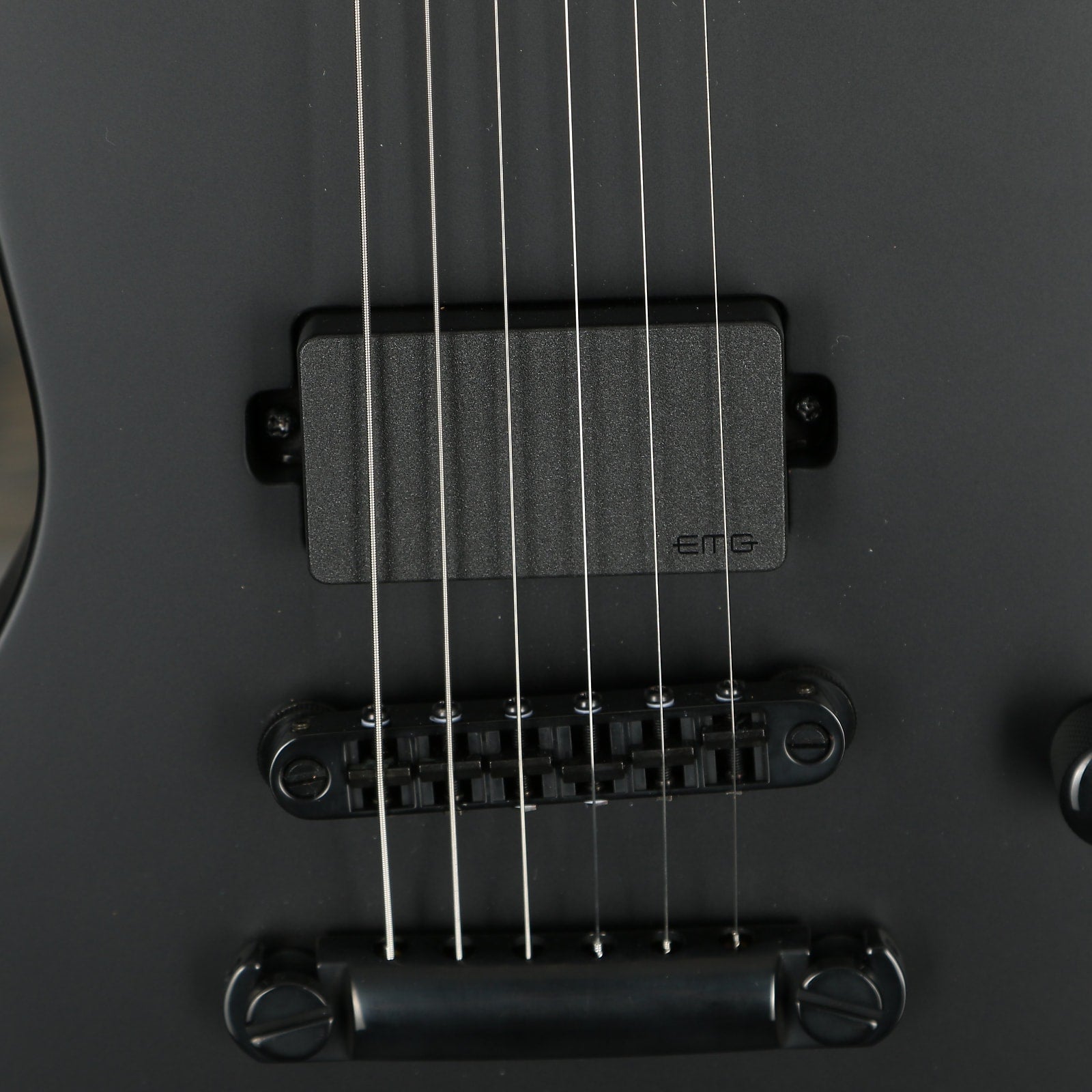 ESP LTD EX Black Metal - Black Satin