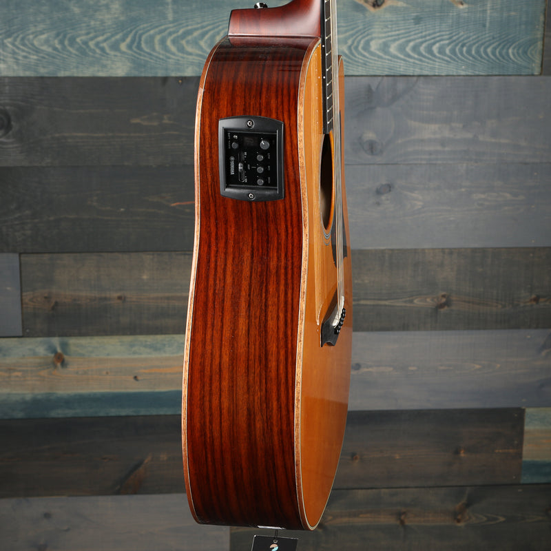 Yamaha A1R Vintage Natural Folk Cutaway A/E Guitar