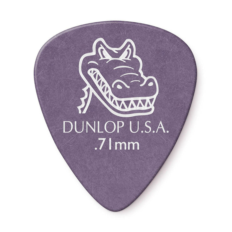 Dunlop 417P.71 Gator Grip Guitar Pick .71mm 12-pack