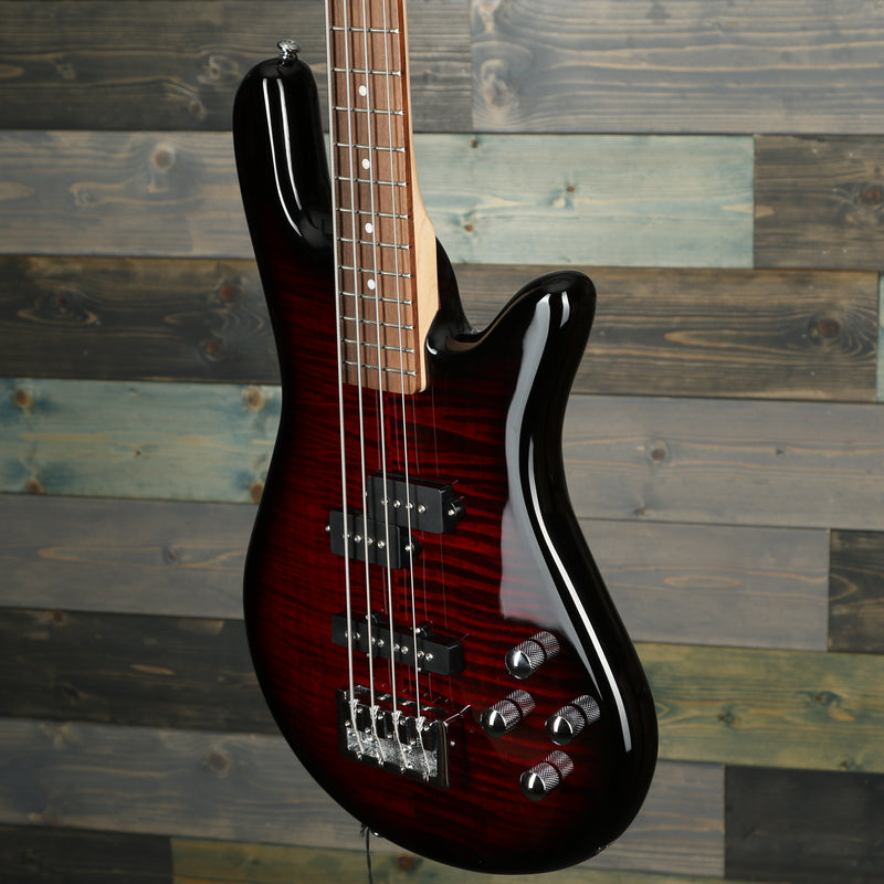 Spector Legend 4 Standard Bass - Black Cherry Gloss