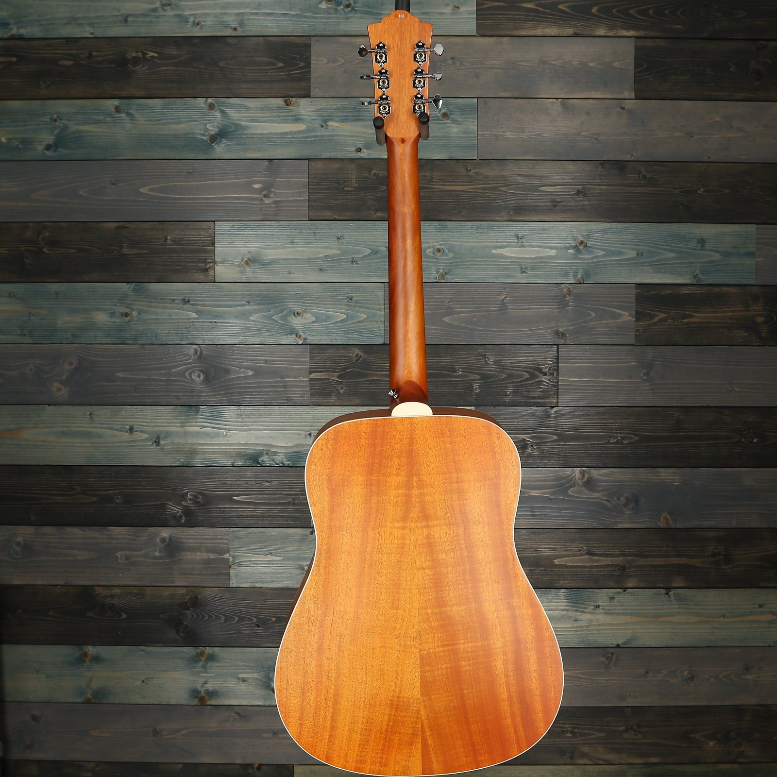 Guild D-240E Limited Flame Mahogany - Natural Satin