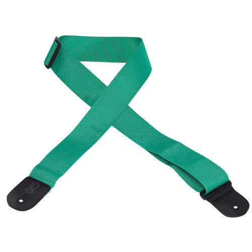 Levy's M8POLY-GRN Classic Series Guitar Strap - Green