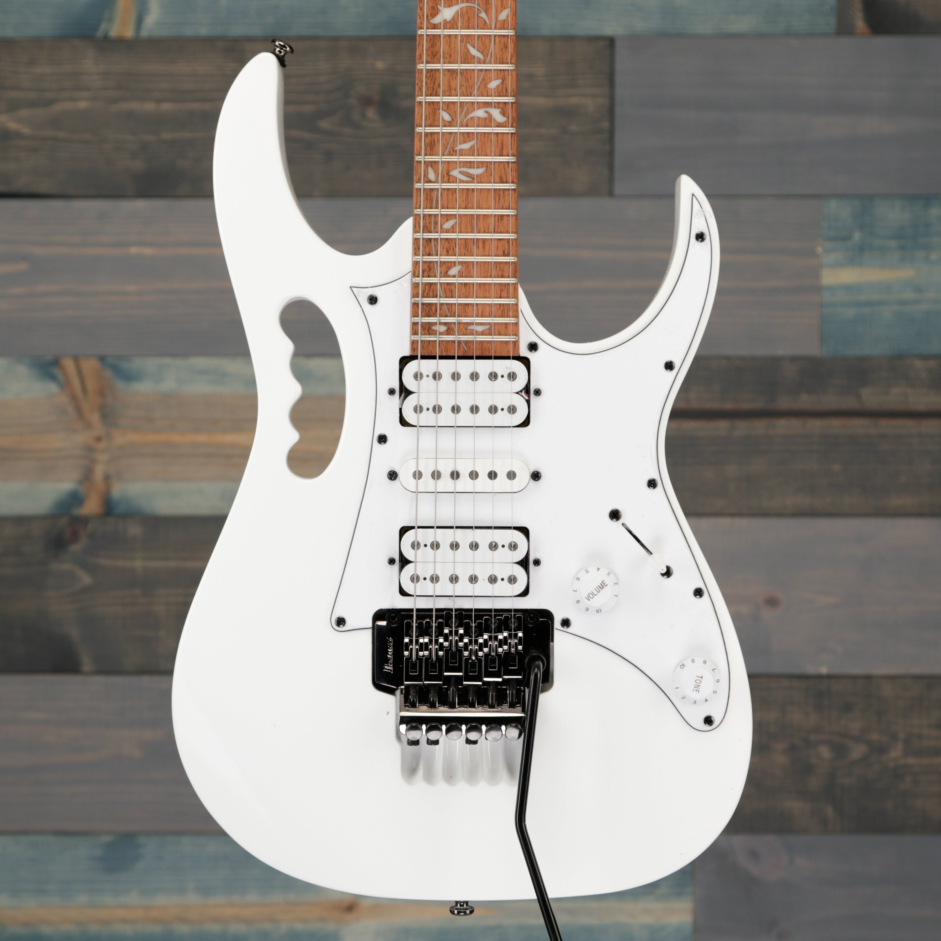 Ibanez JEMJR Steve Vai Electric Guitar - White