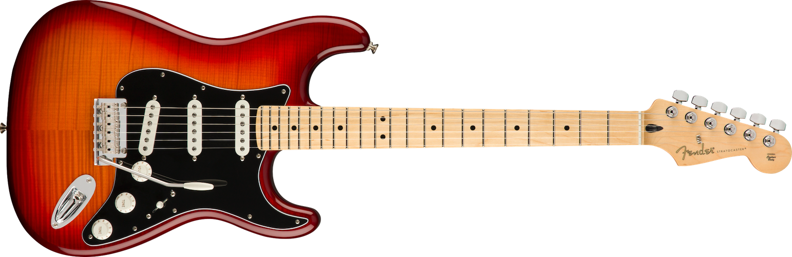 Fender Player Stratocaster Plus Top, Aged Cherry Burst