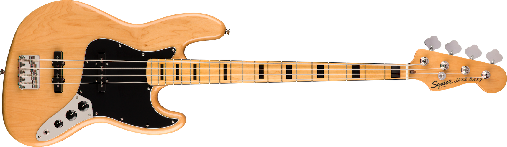 Fender Squier Classic Vibe '70s Jazz Bass, Maple Fingerboard, Natural