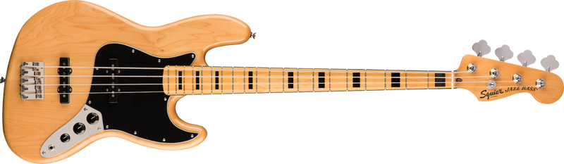 Fender Squier Classic Vibe '70s Jazz Bass, Maple Fingerboard, Natural