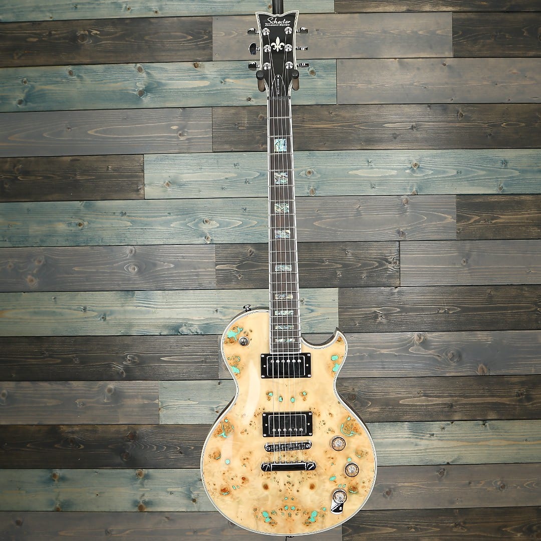 Schecter 660 Solo-II Custom - Burl Gloss Natural