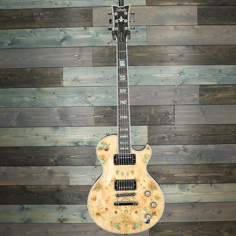 Schecter 660 Solo-II Custom - Burl Gloss Natural