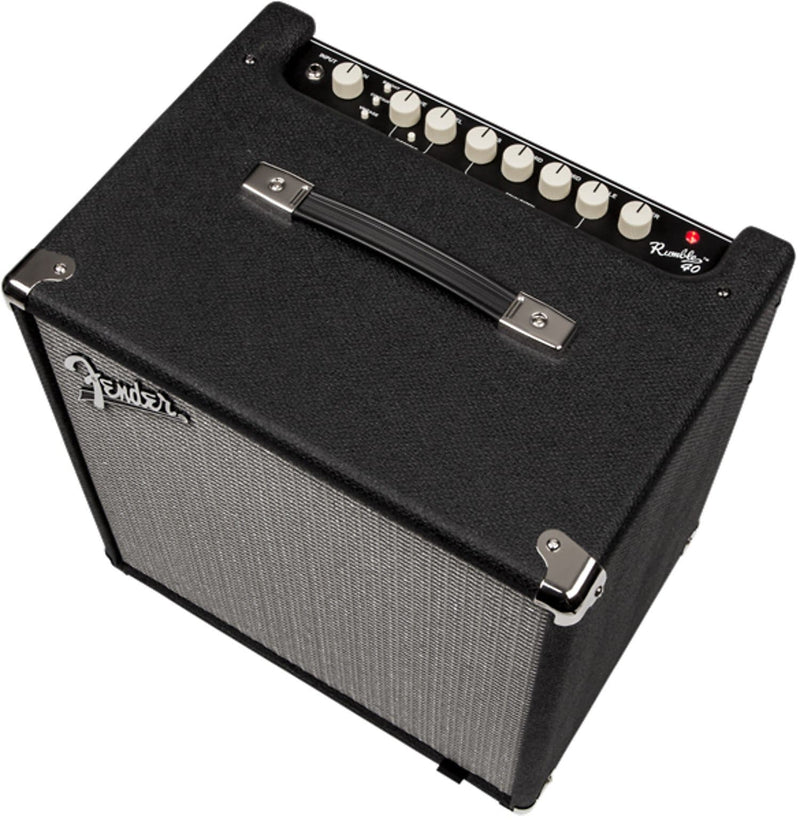 Fender Rumble 40 (V3), 120V, Black/Silver Bass Amplifier
