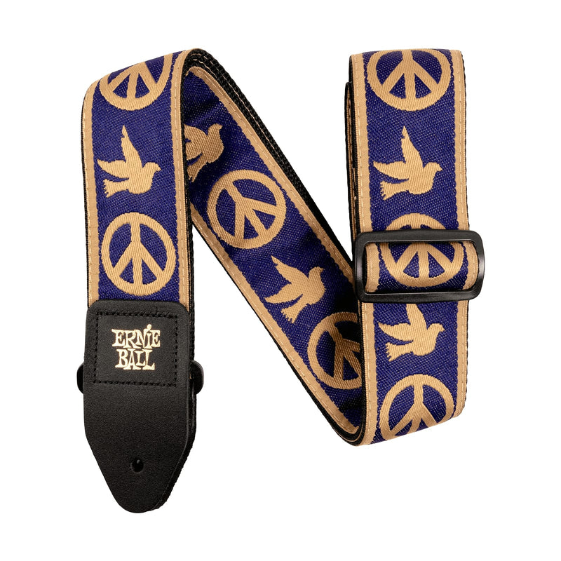 Ernie Ball P04699 Navy Blue and Beige Peace Love Dove