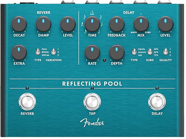 Fender Reflecting Pool Delay/Reverb Pedal