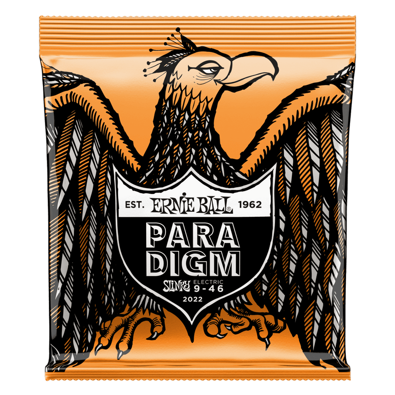 Ernie Ball 2022 Hybrid Slinky Paradigm Electric Guitar Strings, 9-46