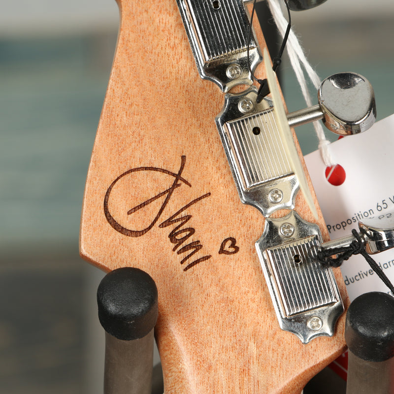 Fender Dani Harrison Uke, Walnut Fingerboard, Turquoise