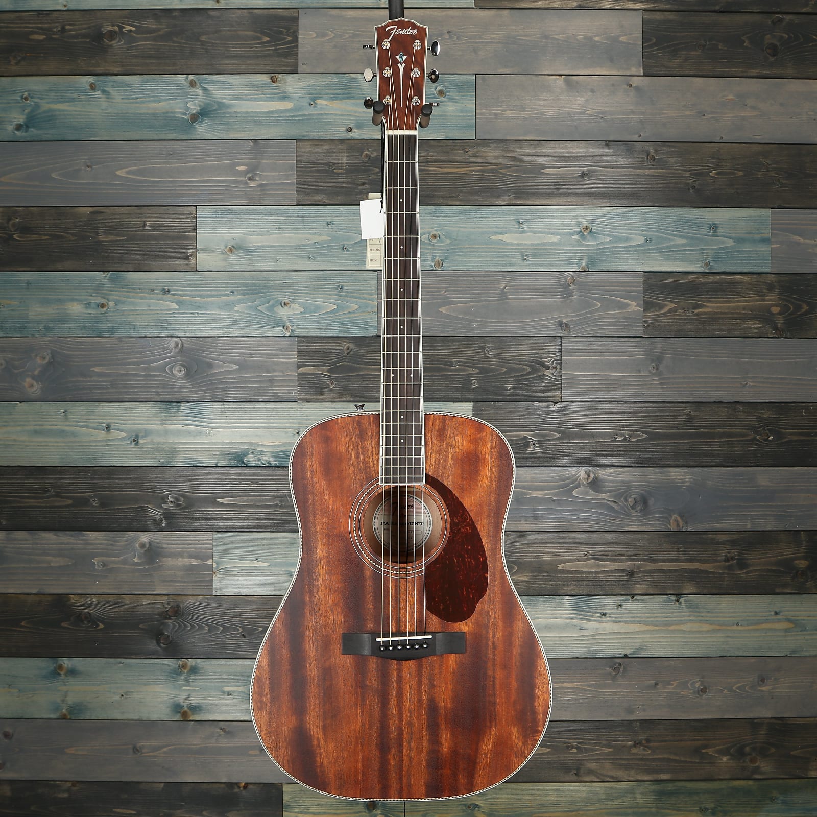 Fender PM-1 Dreadnought, Ovangkol Fingerboard, All-Mahogany w/case