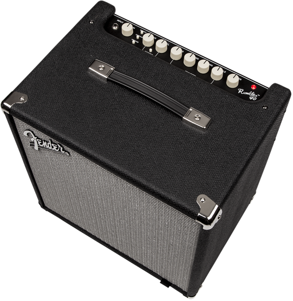 Fender Rumble 40 (V3), 120V, Black/Silver Bass Amplifier