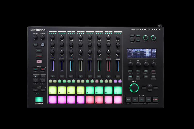 Roland MC-707 8-Track Groovebox Music Workstation