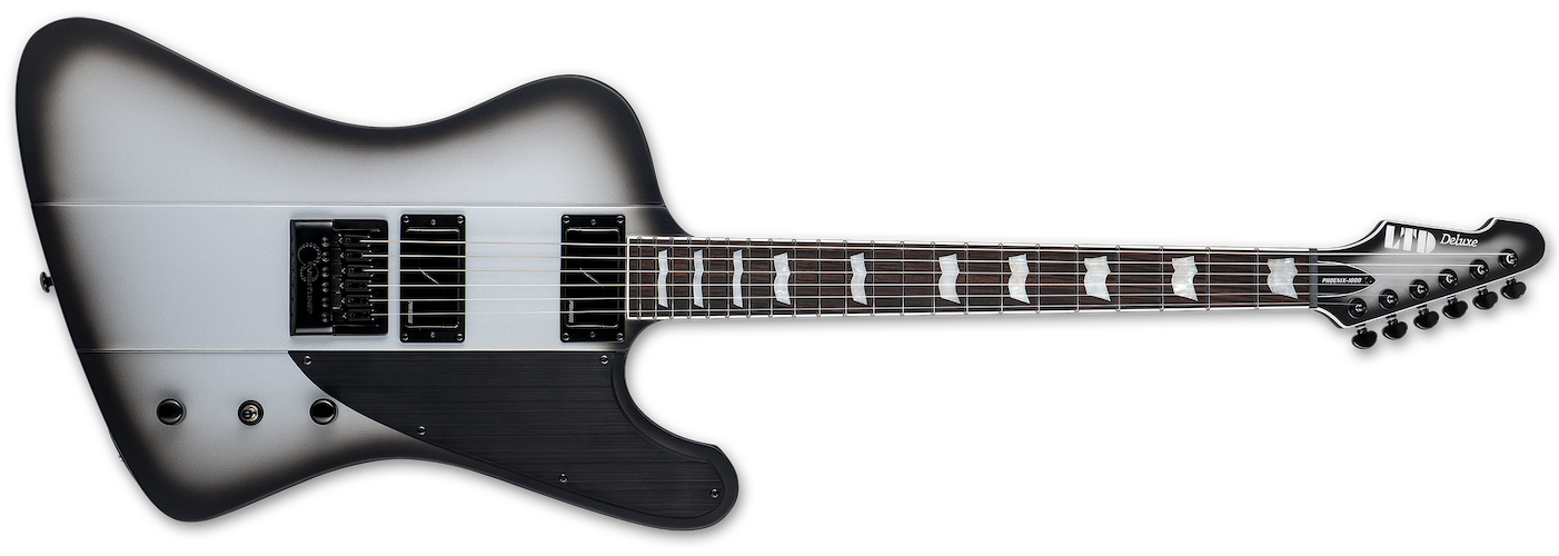 ESP LTD Phoenix-1000 Evertune Electric - Silver Sunburst Satin