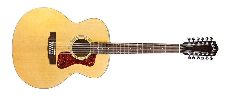 Guild F-2512E Maple 12-String Acoustic Guitar - Blonde Satin